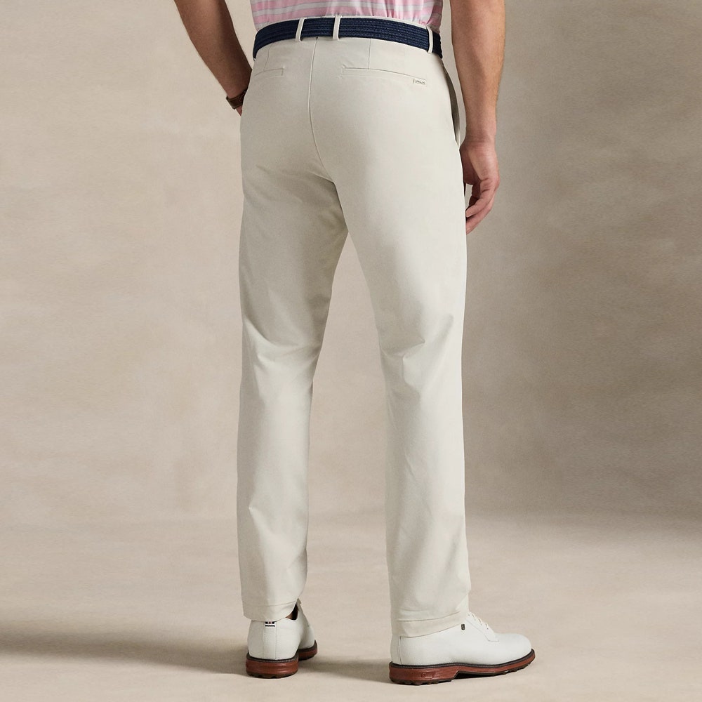 RLX Golf Trousers - Woven Straight Pant - Stone Pebble SS26