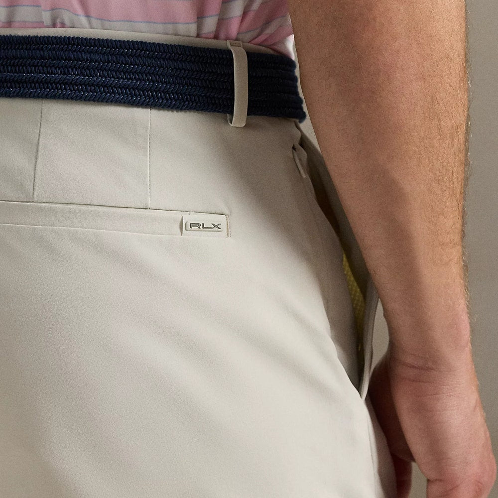 RLX Golf Trousers - Woven Straight Pant - Stone Pebble SS26