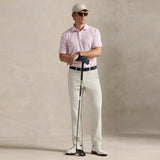 RLX Golf Trousers - Woven Straight Pant - Stone Pebble SS26