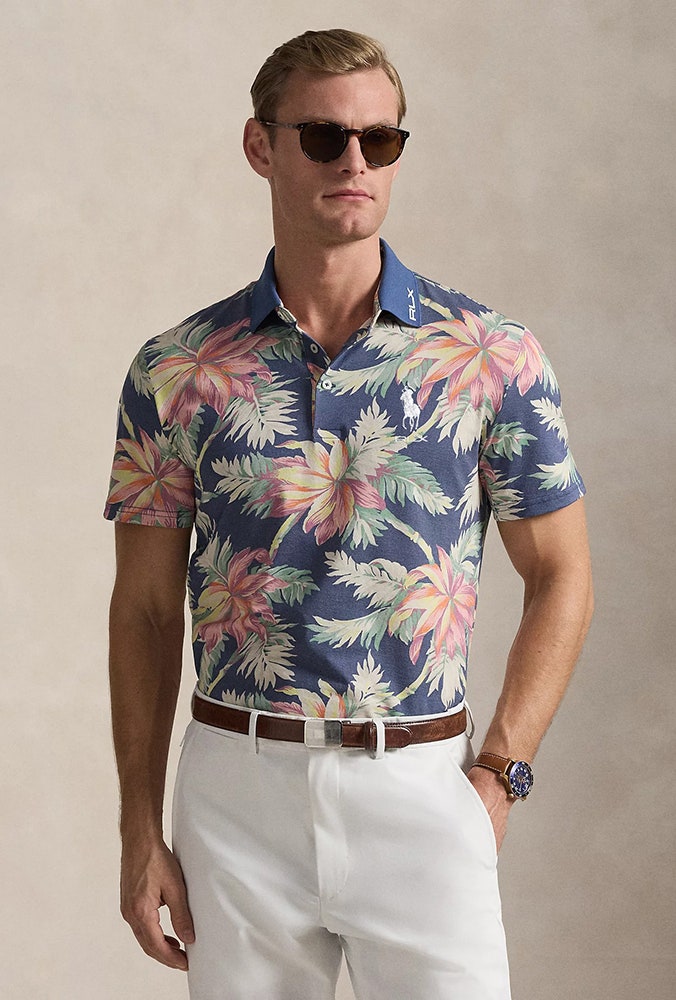 RLX Ralph Lauren - Floral Golf Shirt - Billy Horschel Style 2026