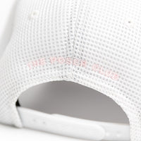 The Poser Club Golf Cap - TPC Argyle Tech Snapback - White '26