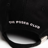 The Poser Club Golf Cap - TPC Jigger Argyle Dad Hat - Black '26
