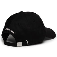 The Poser Club Golf Cap - TPC Jigger Argyle Dad Hat - Black '26
