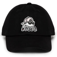 The Poser Club Golf Cap - TPC Jigger Argyle Dad Hat - Black '26