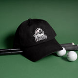 The Poser Club Golf Cap - TPC Jigger Argyle Dad Hat - Black '26