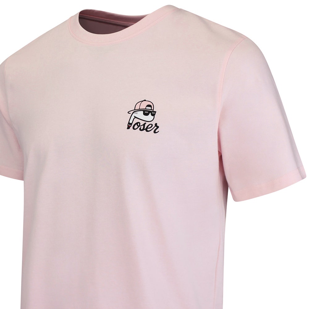 The Poser Club T-Shirt - TPC Jigger Argyle Course Tee - Pink '26