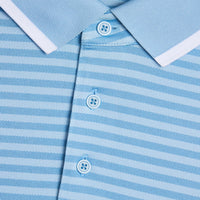 The Poser Club x G/FORE - Jigger Stripe Polo - Baja '26