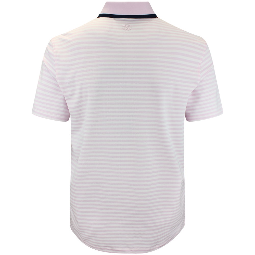 The Poser Club x G/FORE - Jigger Stripe Polo - Blush '26