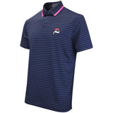 The Poser Club x G/FORE - Jigger Stripe Polo - Twilight '26