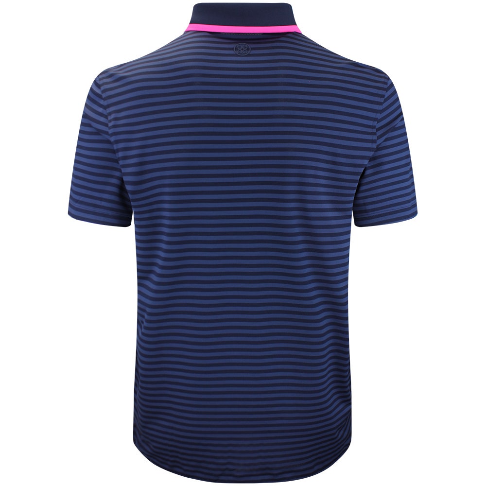 The Poser Club x G/FORE - Jigger Stripe Polo - Twilight '26