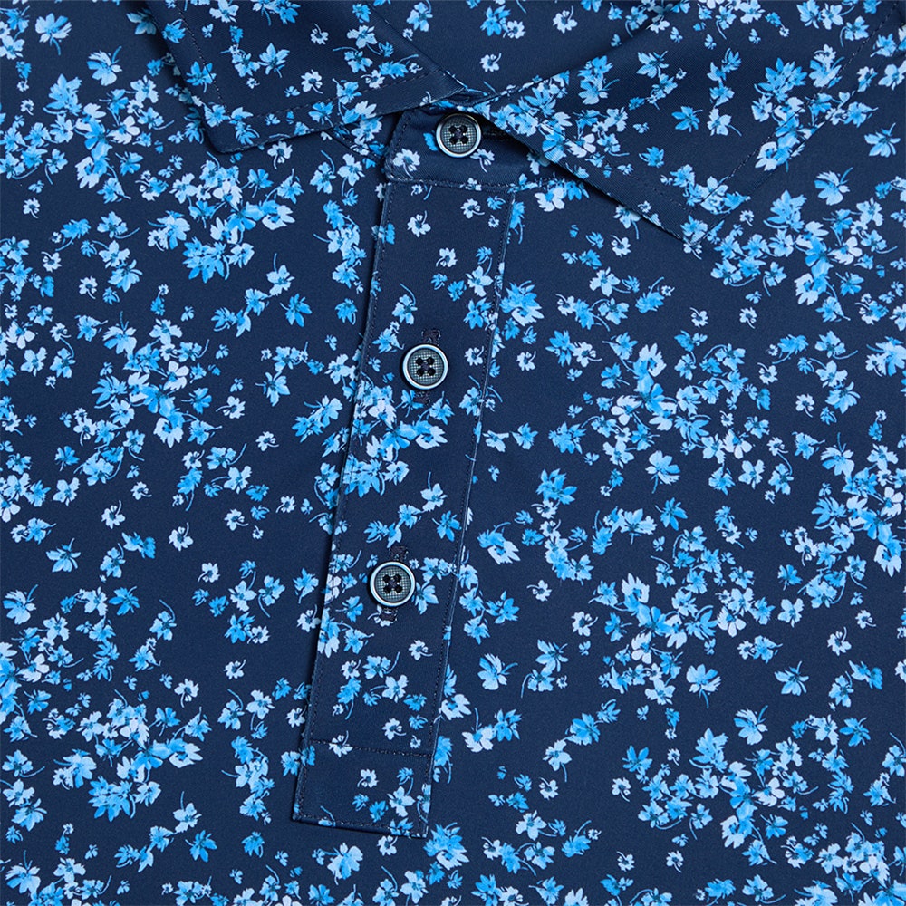 The Poser Club x G/FORE - TPC Jigger Floral Polo - Azul AW26