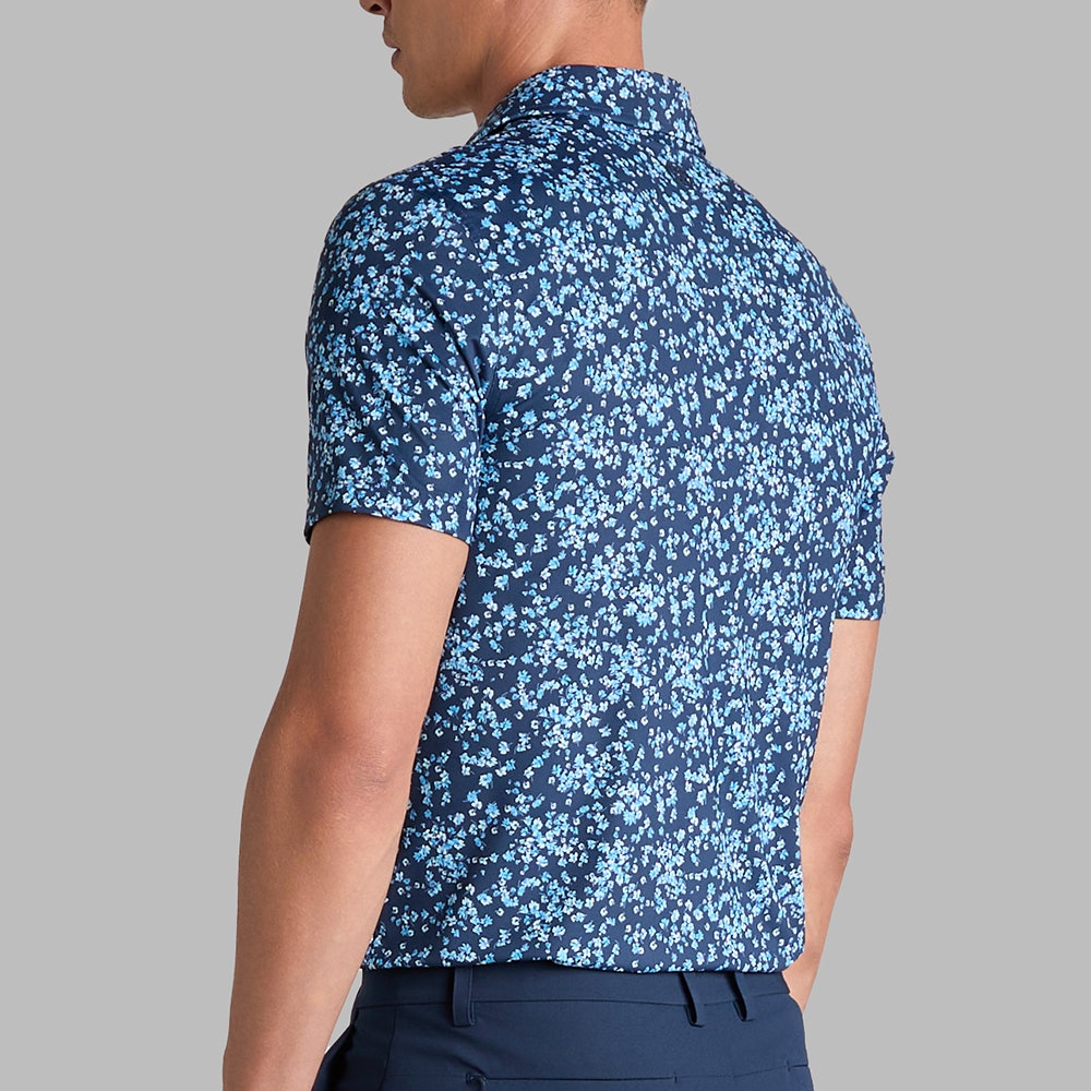 The Poser Club x G/FORE - TPC Jigger Floral Polo - Azul AW26