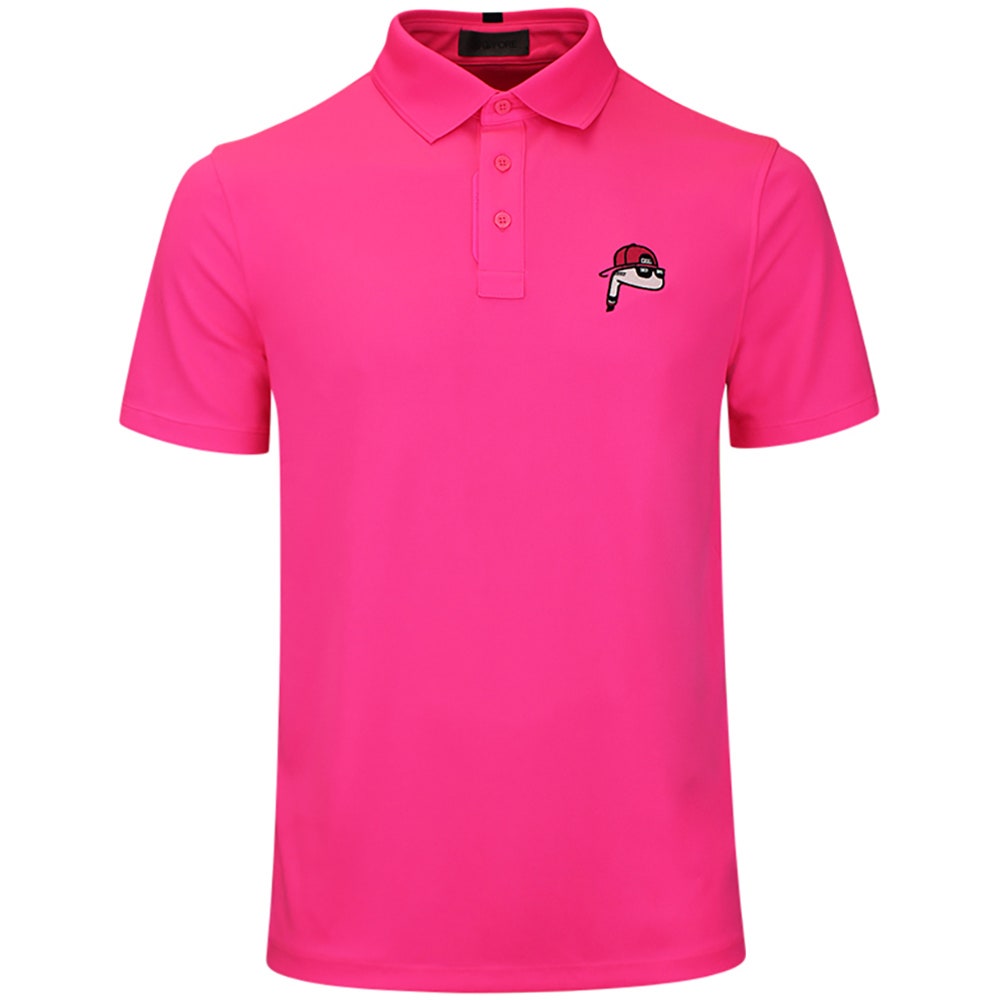 The Poser Club x G/FORE - TPC Jigger Golf Shirt - Knockout Pink '26