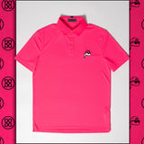 The Poser Club x G/FORE - TPC Jigger Golf Shirt - Knockout Pink '26