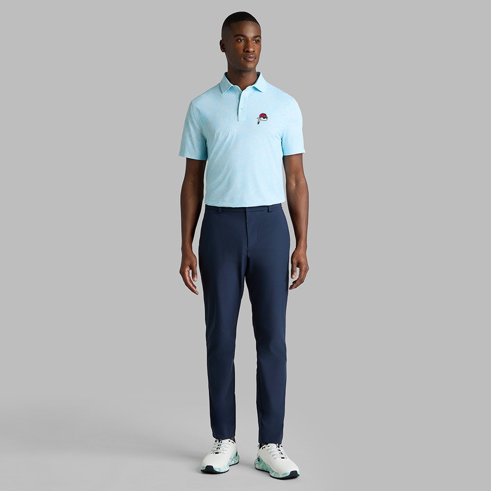 The Poser Club x G/FORE - TPC Jigger Hydrangea Polo - Cenote AW26