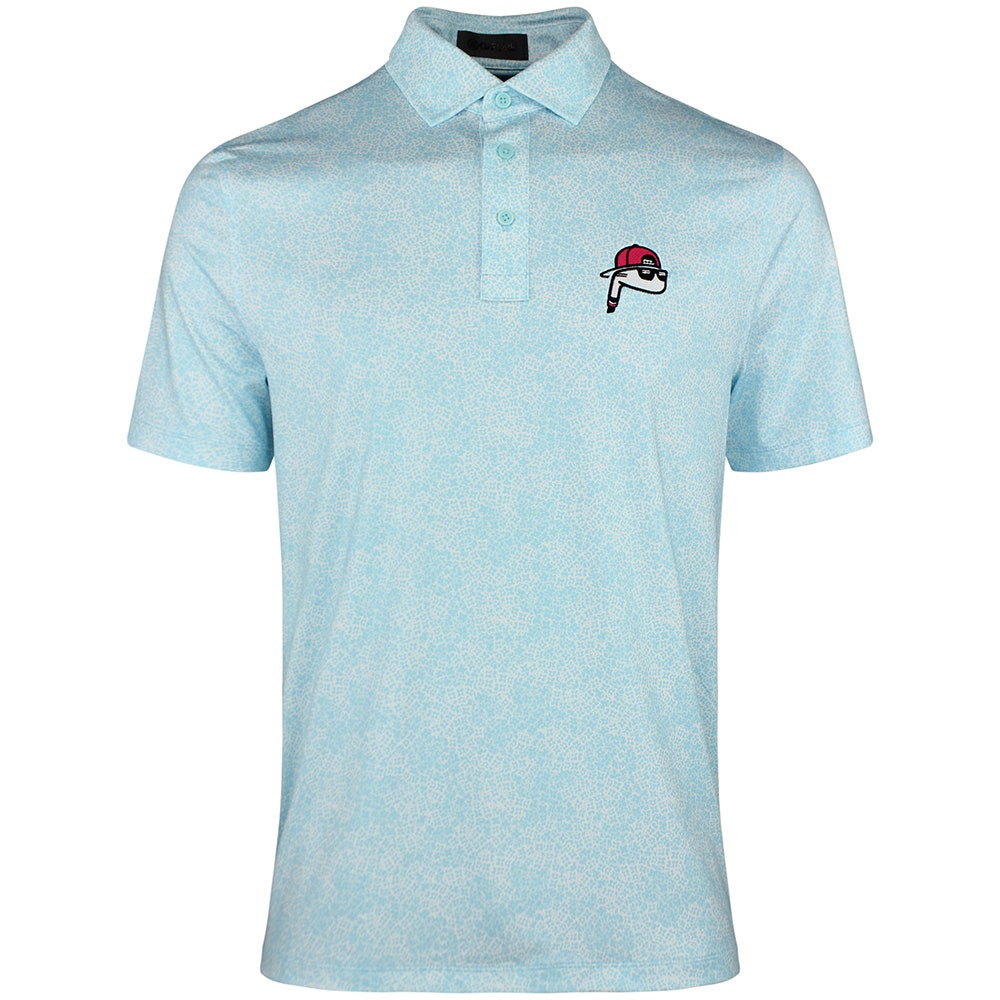 The Poser Club x G/FORE - TPC Jigger Hydrangea Polo - Cenote AW26