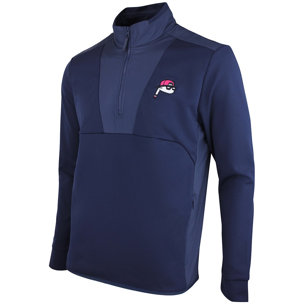 The Poser Club x G/FORE - TPC Jigger Paneled QZ - Twilight AW26