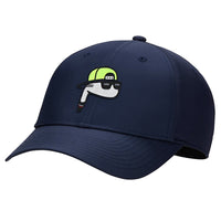 The Poser Club x NIKE - DF Jigger Club Cap - Navy - Volt '26