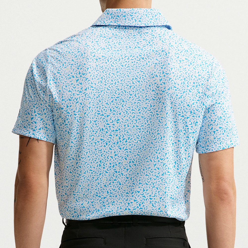 The Poser Club x NIKE - Par 5 Jigger BOP Polo - A. Blue - Volt '26