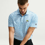 The Poser Club x NIKE - Par 5 Jigger BOP Polo - A. Blue - Volt '26
