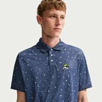 The Poser Club x NIKE - Par 5 Jigger BOP Polo - D. Blue - Volt '26
