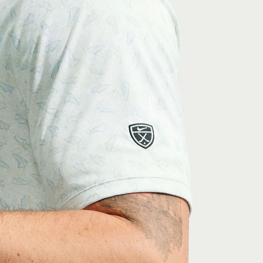 The Poser Club x NIKE - Par 5 Jigger GSP Polo - White - Volt '26