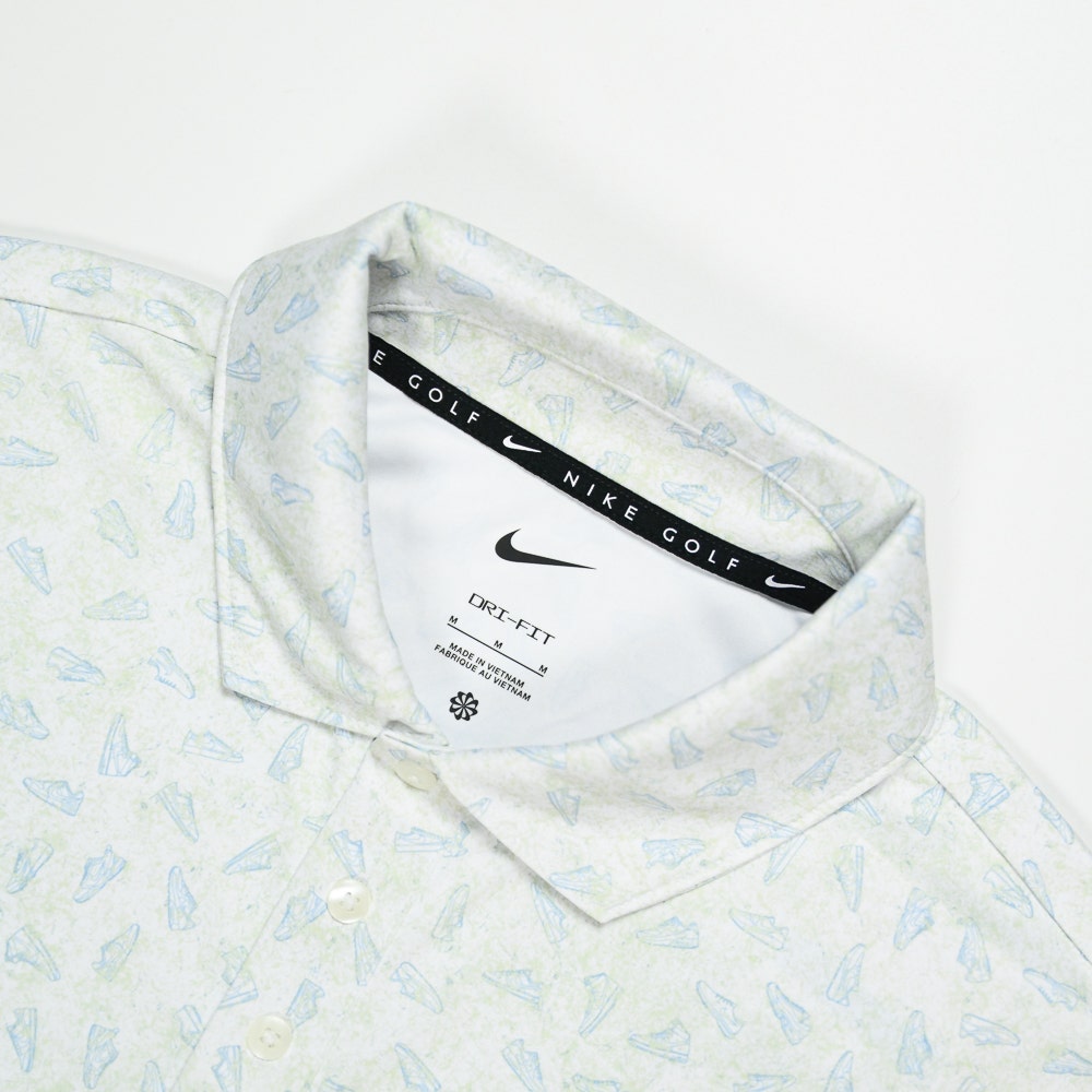 The Poser Club x NIKE - Par 5 Jigger GSP Polo - White - Volt '26
