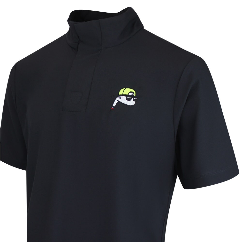 The Poser Club x NIKE - TP Jigger Windshirt - Black - Volt '26