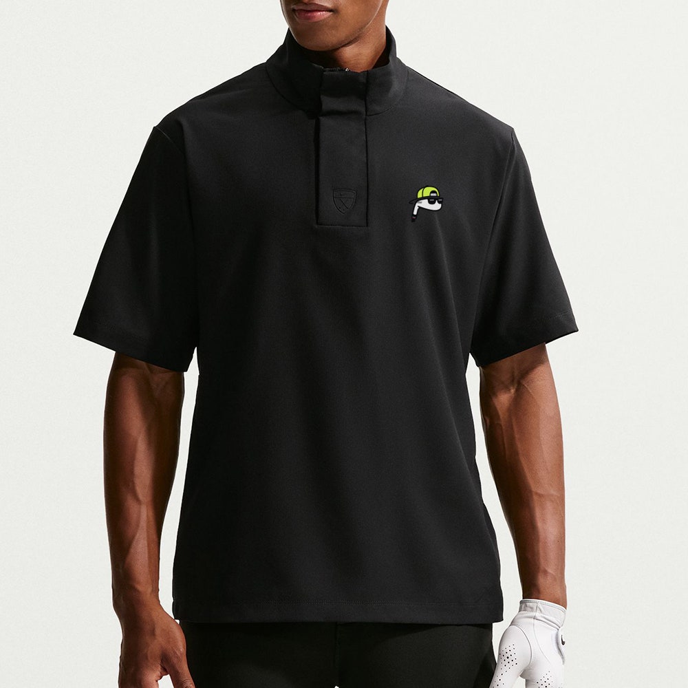 The Poser Club x NIKE - TP Jigger Windshirt - Black - Volt '26