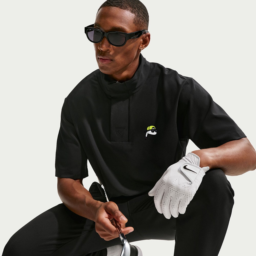 The Poser Club x NIKE - TP Jigger Windshirt - Black - Volt '26