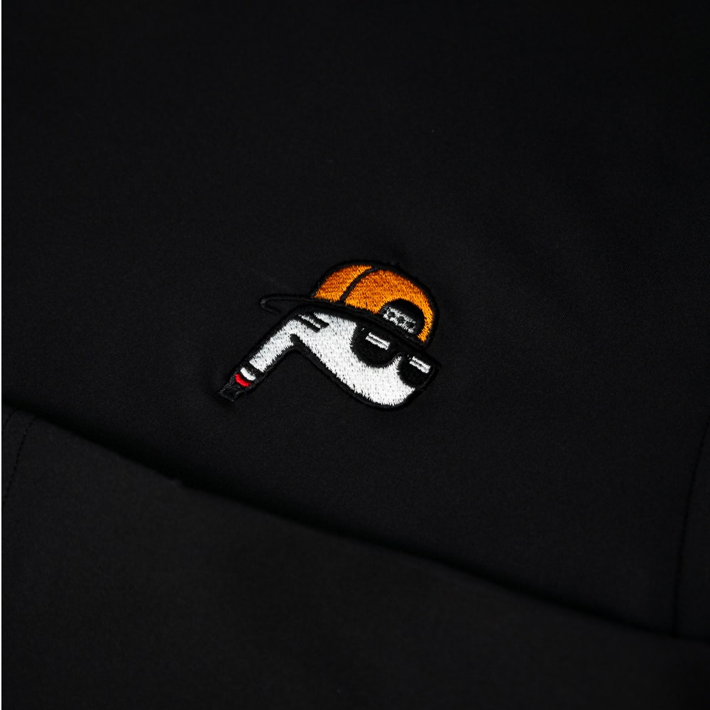 The Poser Club x PUMA - Cloudspun Jigger Hoodie - Black '26