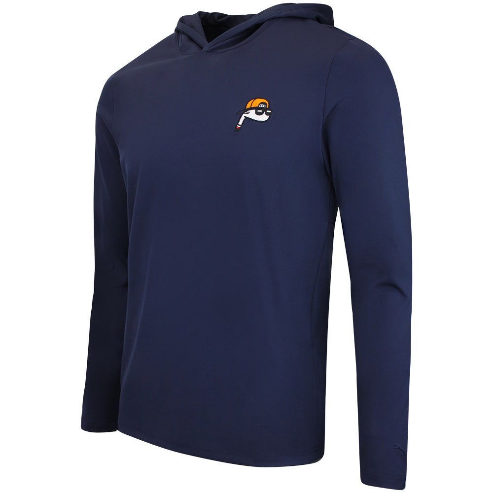 The Poser Club x PUMA - Cloudspun Jigger Hoodie - Deep Navy '26