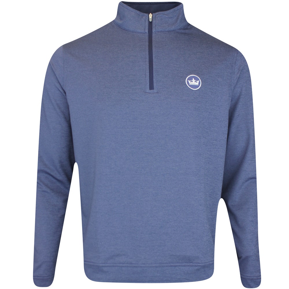 Peter Millar Golf Pullover - Thermal Micro Fleece QZ - Gale