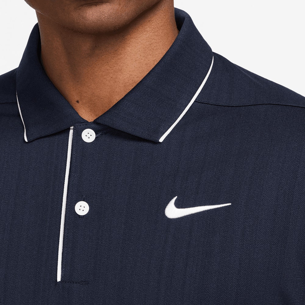 Nike Golf Shirt - NK DF Victory+ Novelty Polo - Obsidian SP25