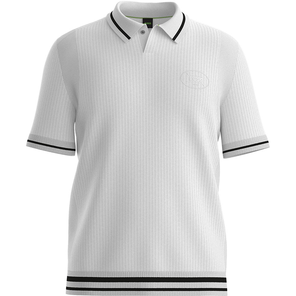 BOSS Golf Shirt - Knitted Mesh Heritage Reg. Fit - Bright