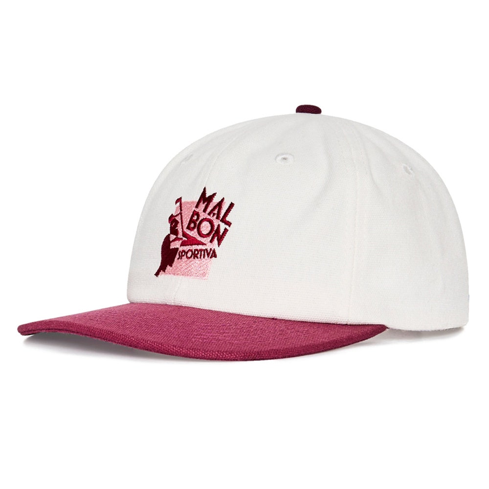 Malbon Golf Cap - Chateau Logo Snapback - Blue SS25