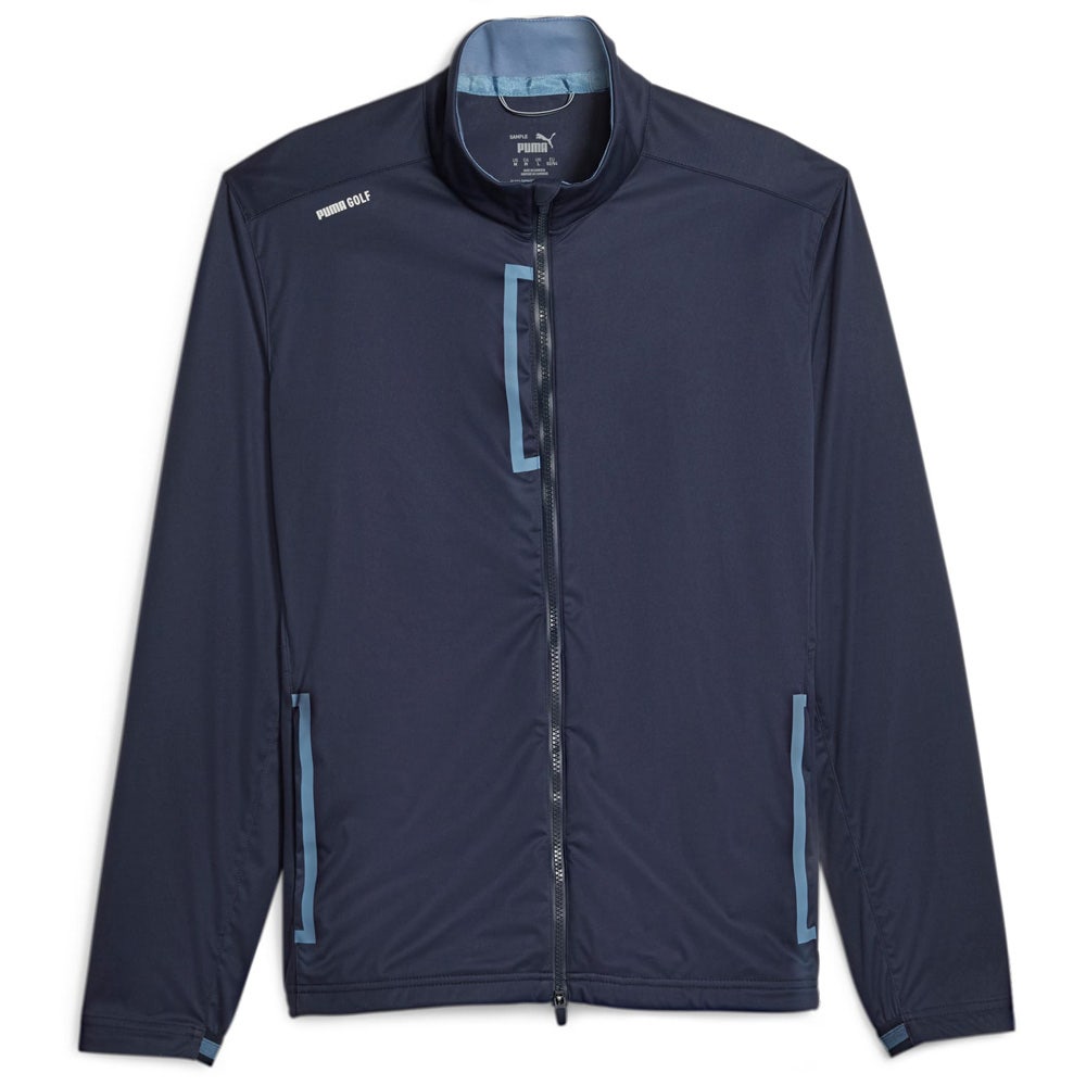 PUMA Golf Jacket Channel Softshell FZ Navy Blazer AW23