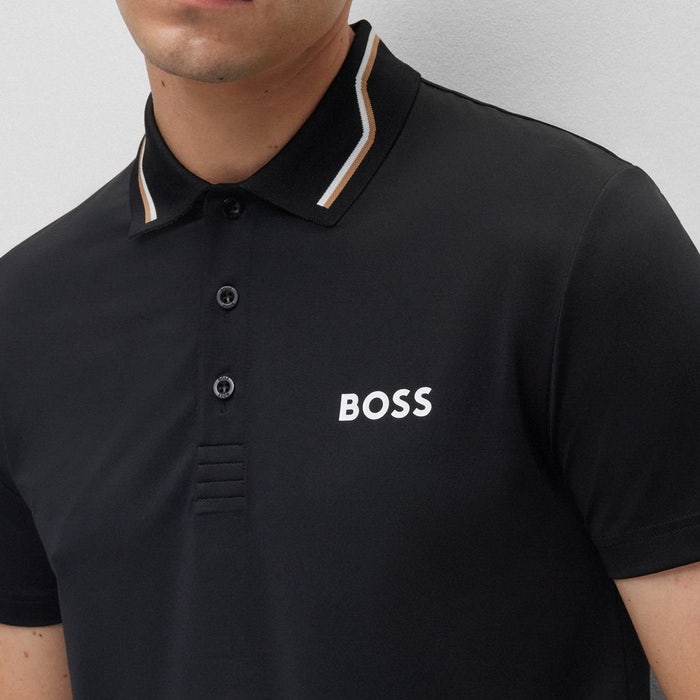 BOSS Golf Shirt - Paddytech Regular - Black WI23