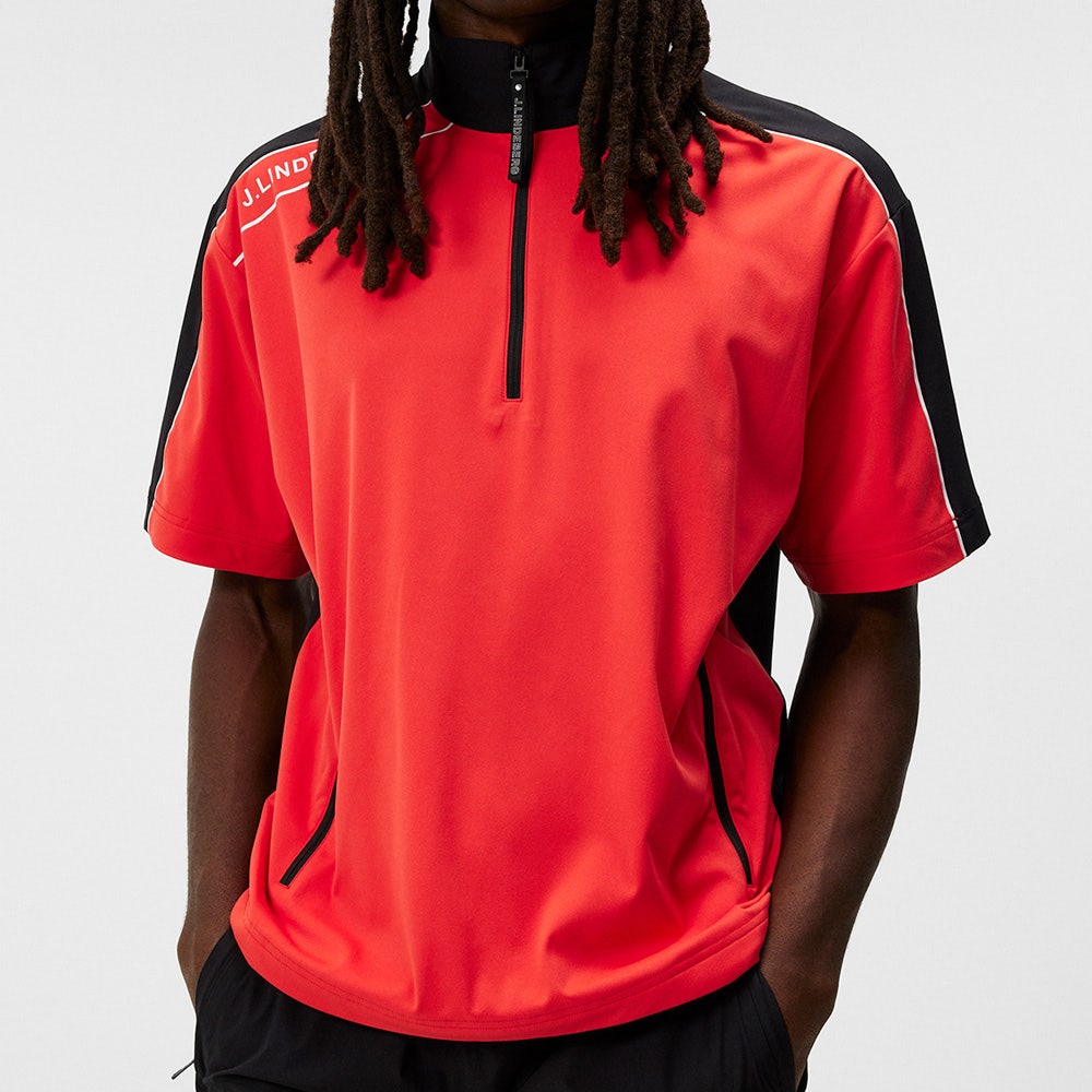 Short sleeve windbreaker discount pullover