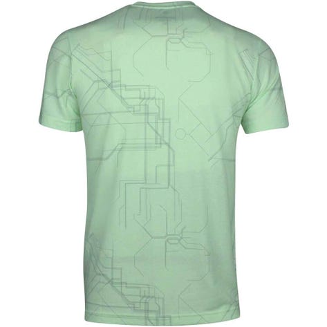 Adidas Golf T-Shirt - Adicross Graphic Tee - Aero Green SS19