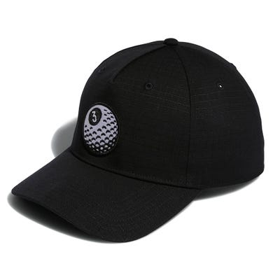 adidas Golf Cap - Baller Hat - Black AW22