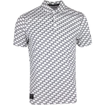 adidas Golf Shirt - adicross Graphic Polo - White SS22
