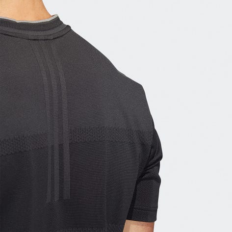 adidas Golf Shirt - Primeknit Polo - Carbon SS22