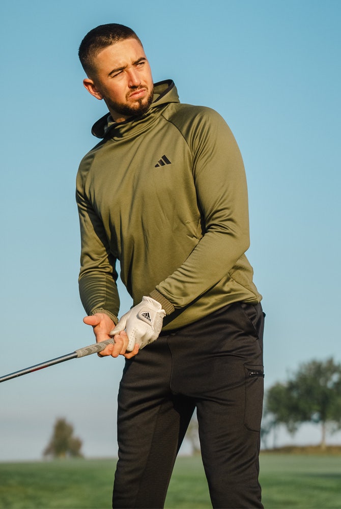 Golf hoodie adidas deals