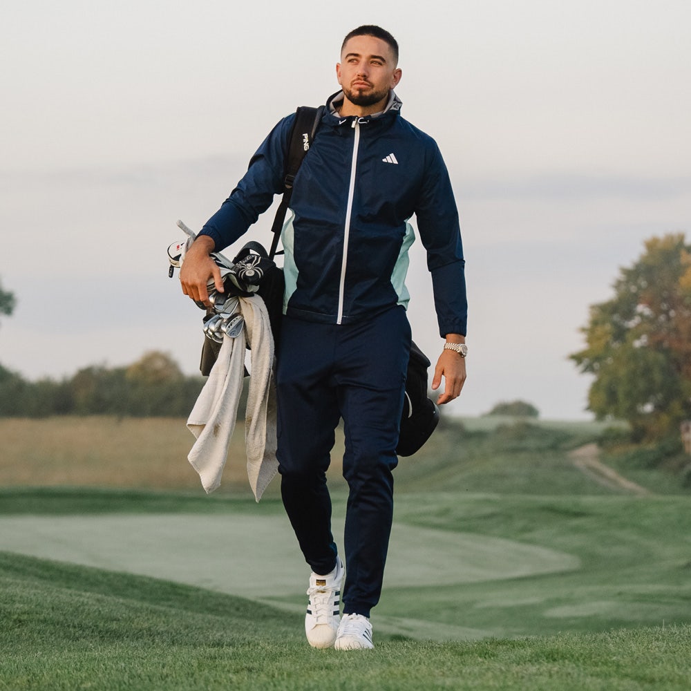 adidas Golf Jacket Waterproof Rain.Rdy Hoodie Collegiate Navy SS24