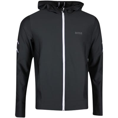BOSS Golf Jacket - Sicon Gym Hoodie - Black PS22