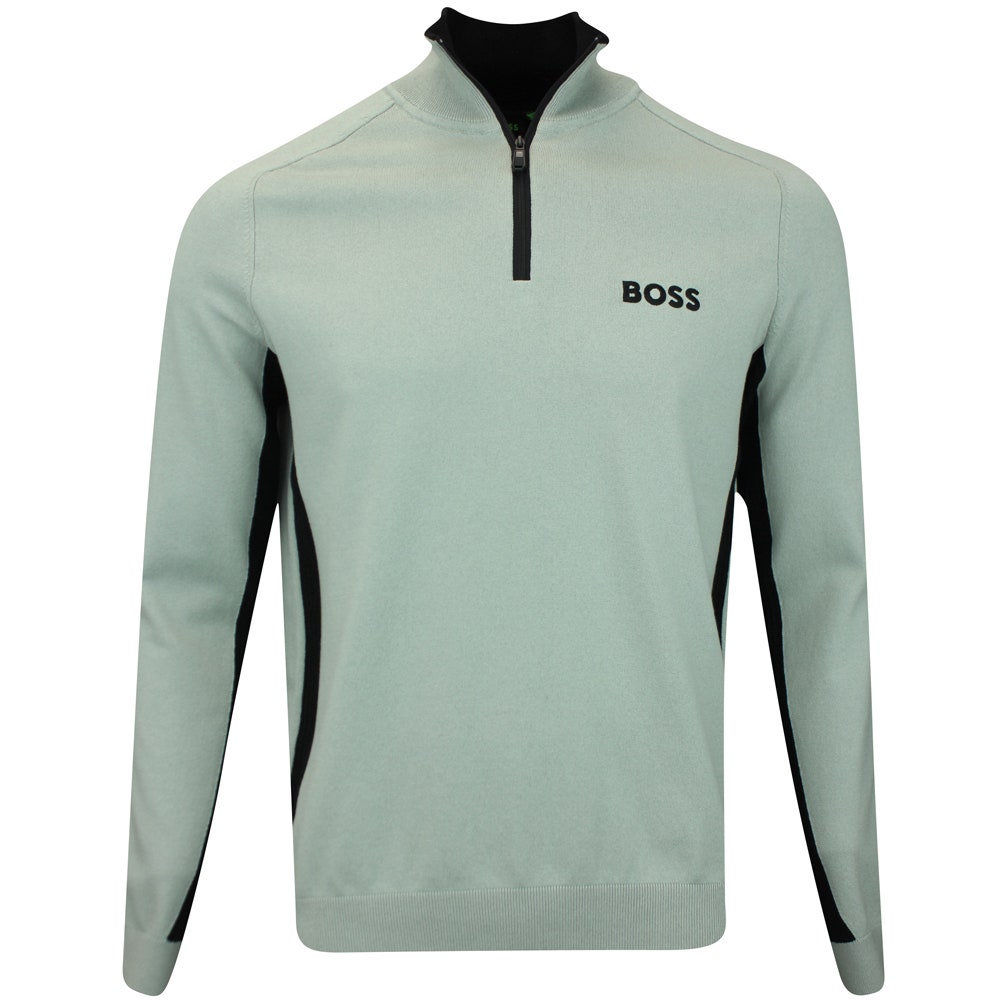 BOSS Golf Knitwear | Quarter Zip Jumpers & Sweaters