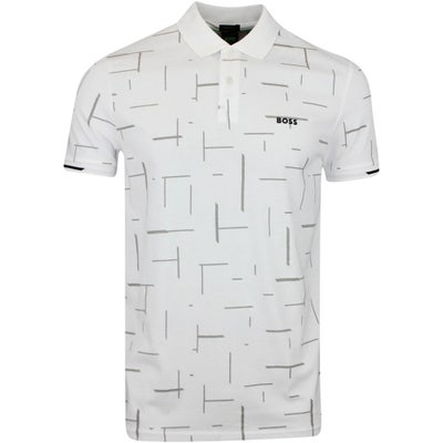 BOSS Golf Shirt - Paddy 2 Regular - Training White WI23