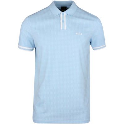 BOSS Golf Shirt - Paddy 5 Regular - Sky Blue SP23