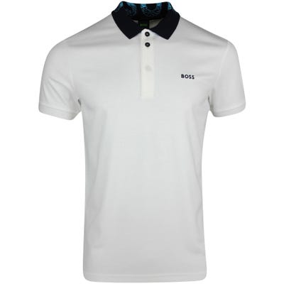BOSS Golf Shirt - Paule 1 Slim - Training White PS23